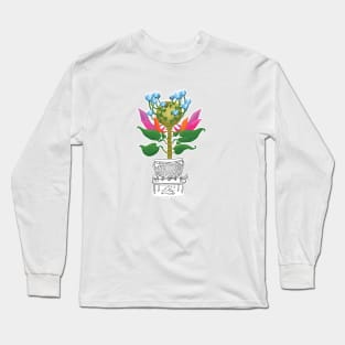 Sleepy dream plant Long Sleeve T-Shirt